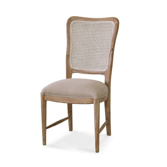 Teak dining best sale chairs upholstered